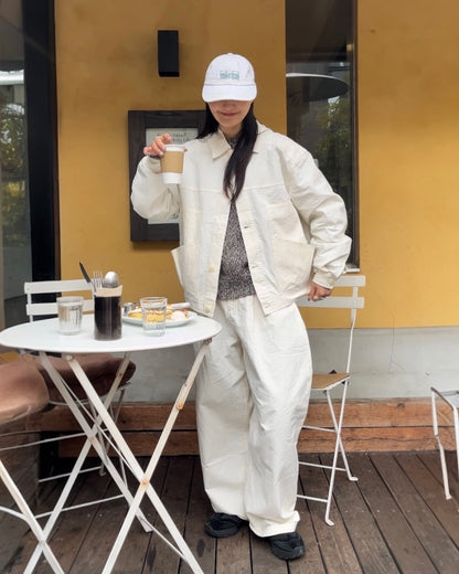 ［4/5restock］ Cotton Canvas Soft Work Jacket
