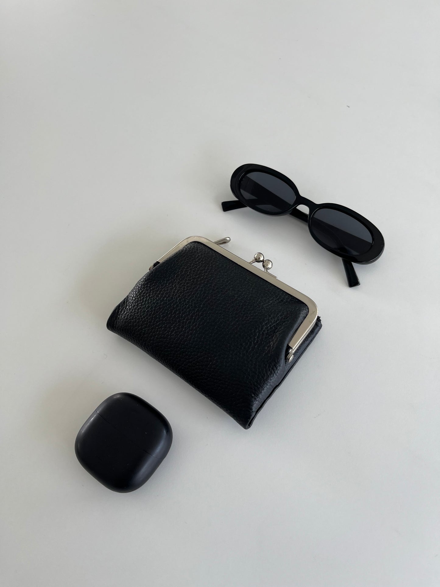 [7/23 new]Soft Leather Frame Wallet