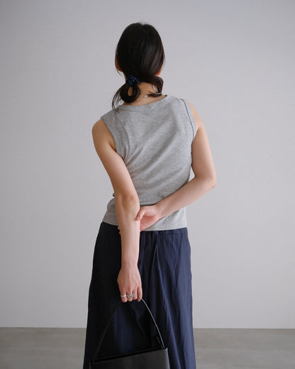 [7/16new]fat Tank Top gray