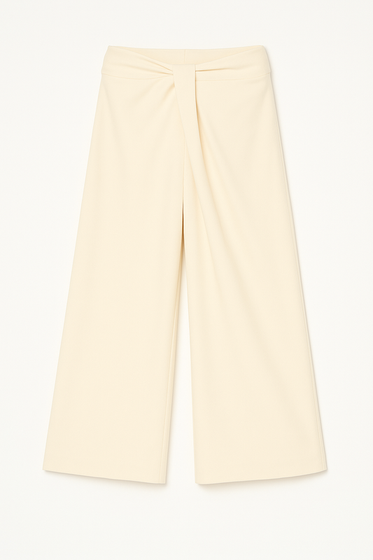 lose drape pants ivory