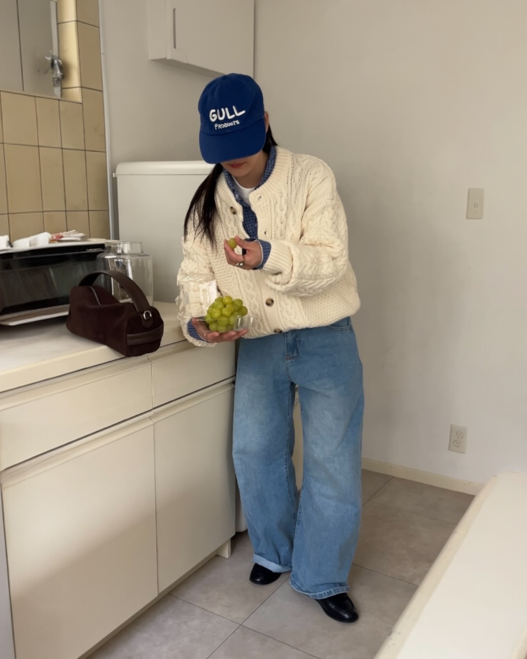 Calm Wash Wide Jeans