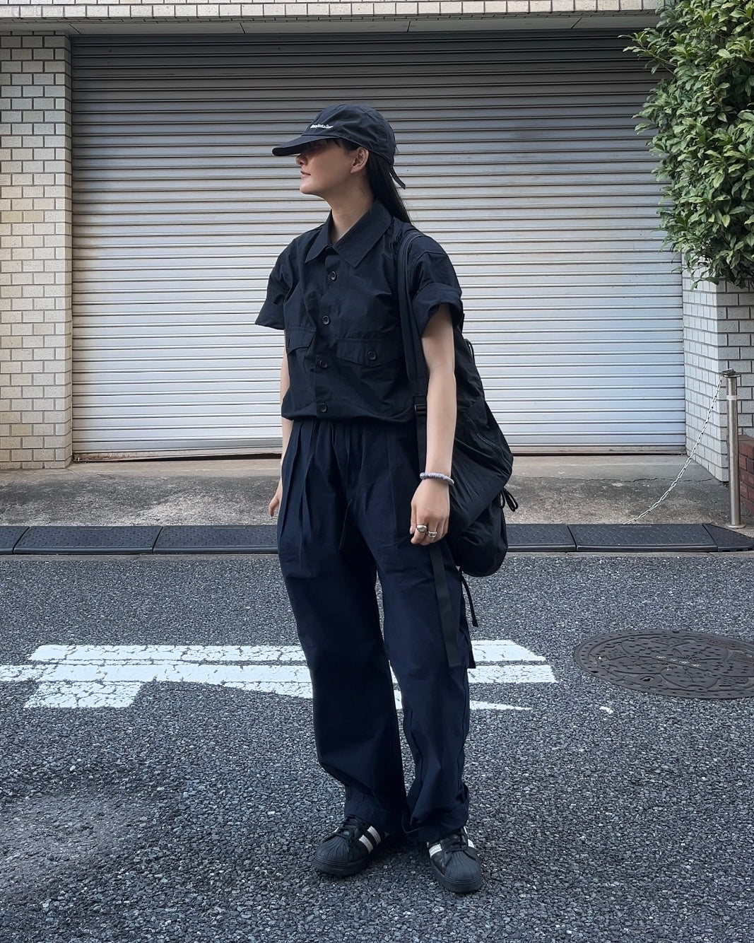 [10/16new] paper like tuck pants