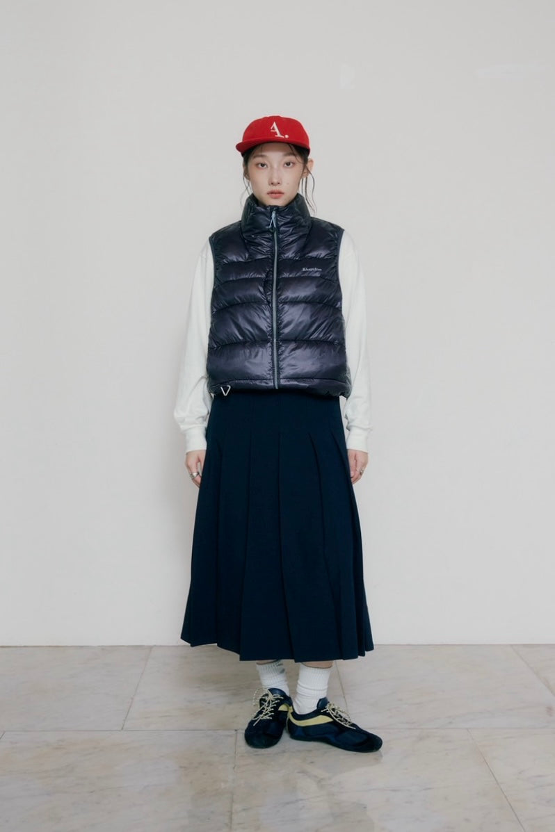 [10/22new] glossy padded vest GR