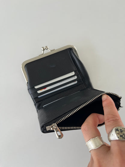 [7/23 new]Soft Leather Frame Wallet