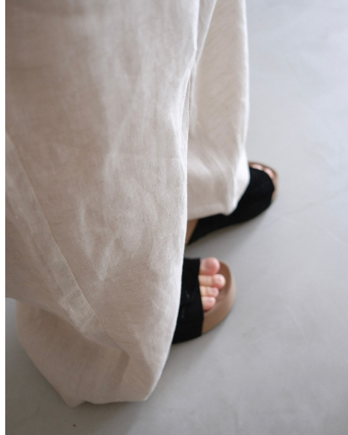 ［8/13new］Suede Leather sandal