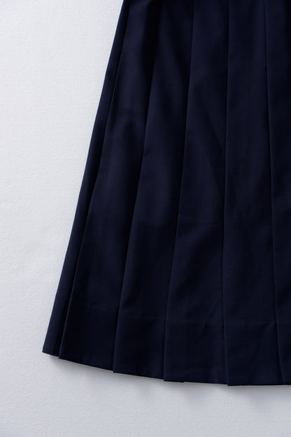 [10/22new] side belt pleats skirt NV