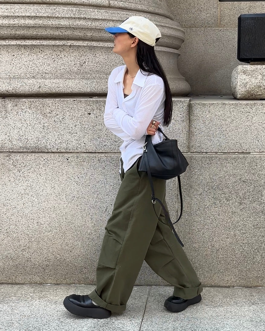 [9/4new]Airy Light Shirt white