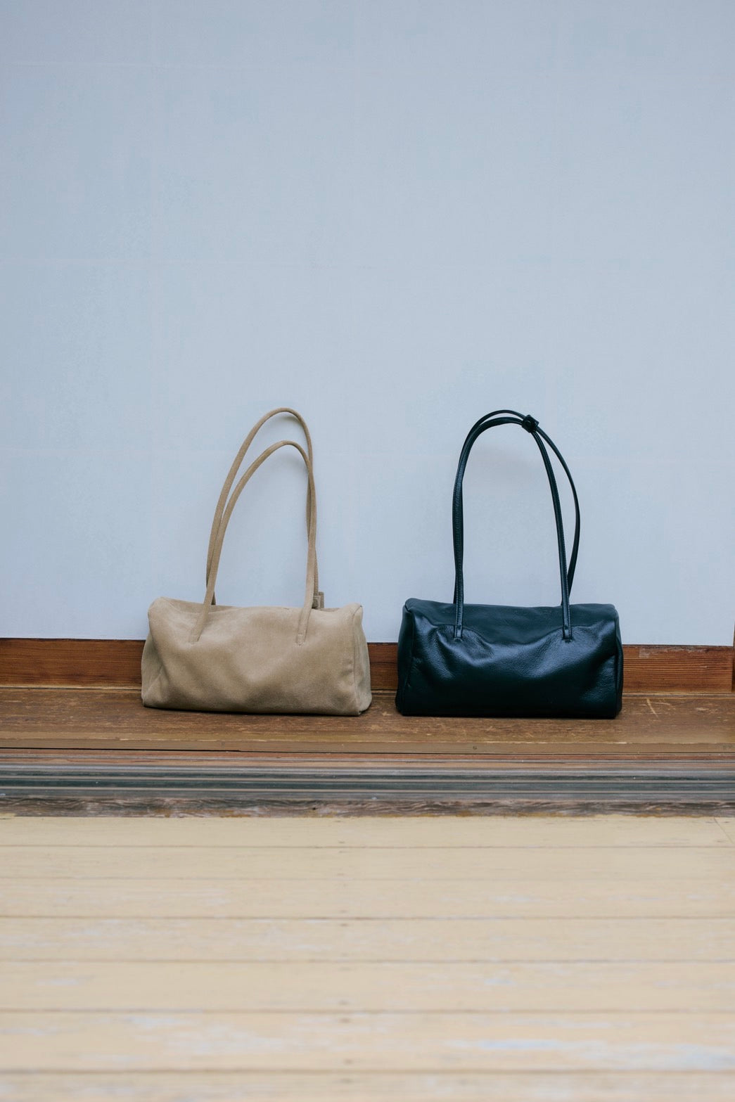 long frame leather bag BE