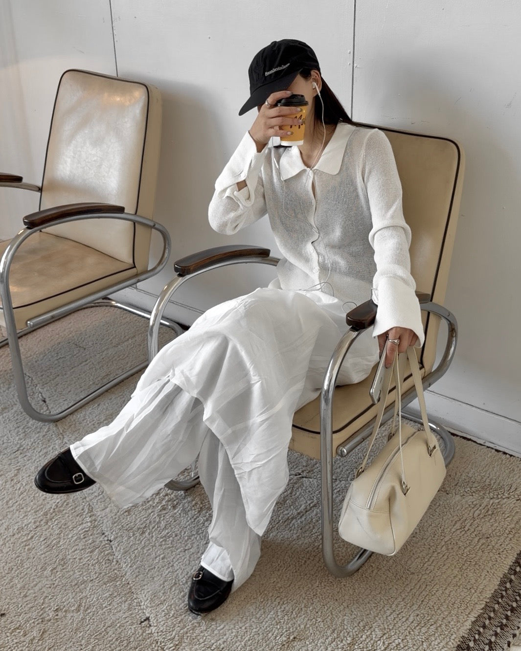[3/29 restock]Rayon Drape Layered pants 3月下旬入荷