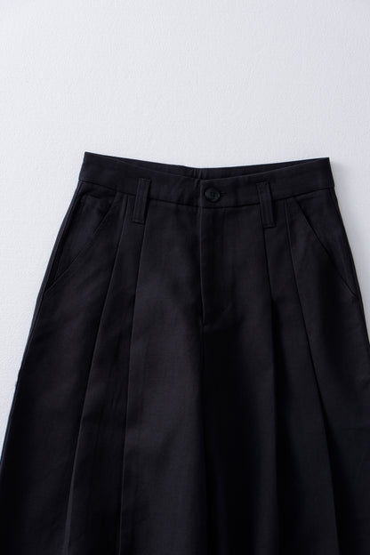 [9/17new] after hours pants black  10月中旬～下旬入荷