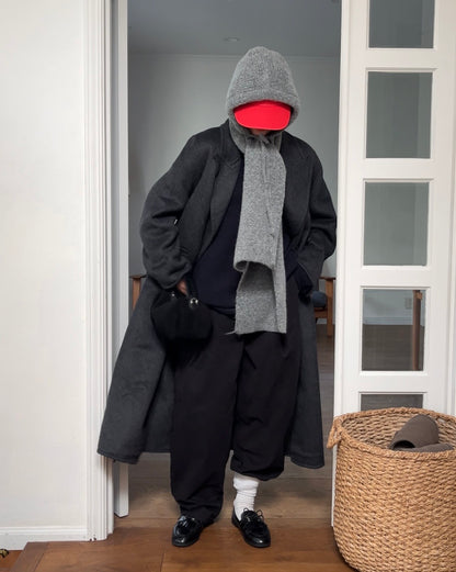 Calm Layer Double Coat Gray