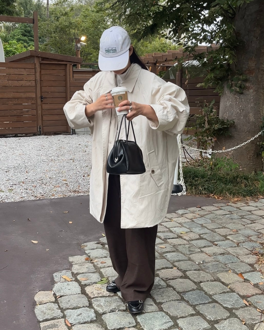 [11/13new]Relax Tuck Easy Pants  brown