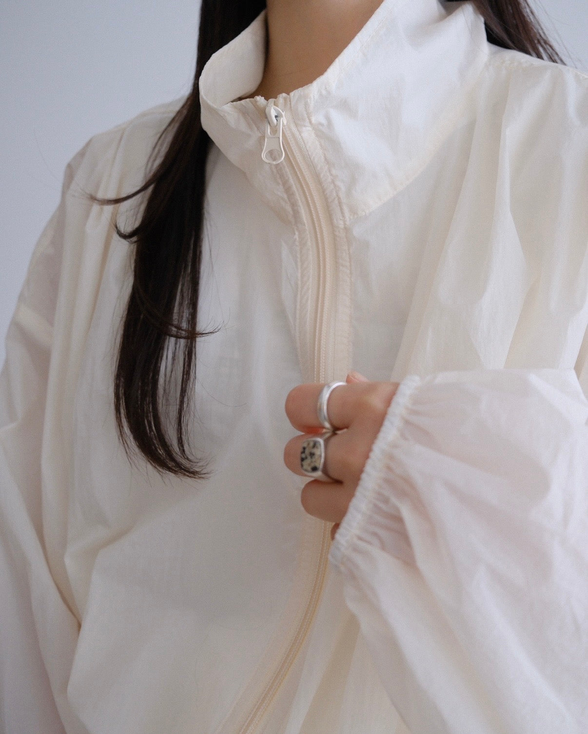 [8/6new]air balloon jacket ivory 8月中旬～下旬入荷