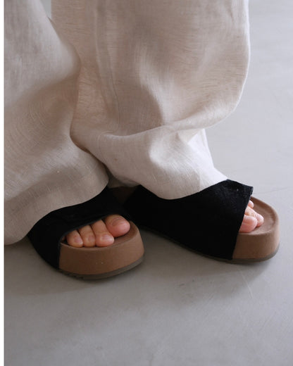 ［8/13new］Suede Leather sandal