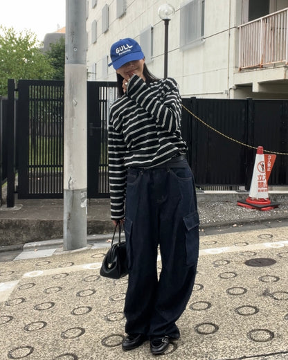 [9/25new] Cargo Work Denim