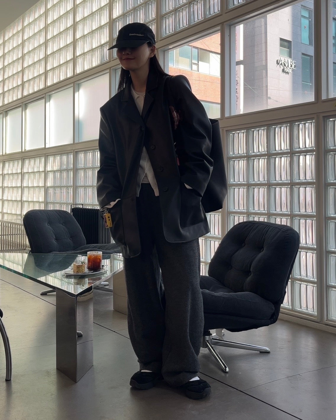 [2/12new]Soft Leather Mary Jane Shoes