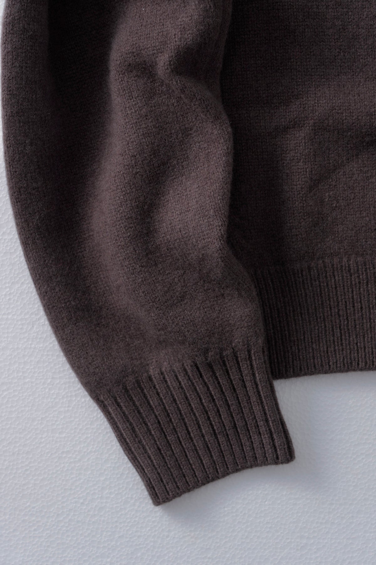 [10/8new]volume neck knit cardigan BR 11月上旬～中旬入荷分