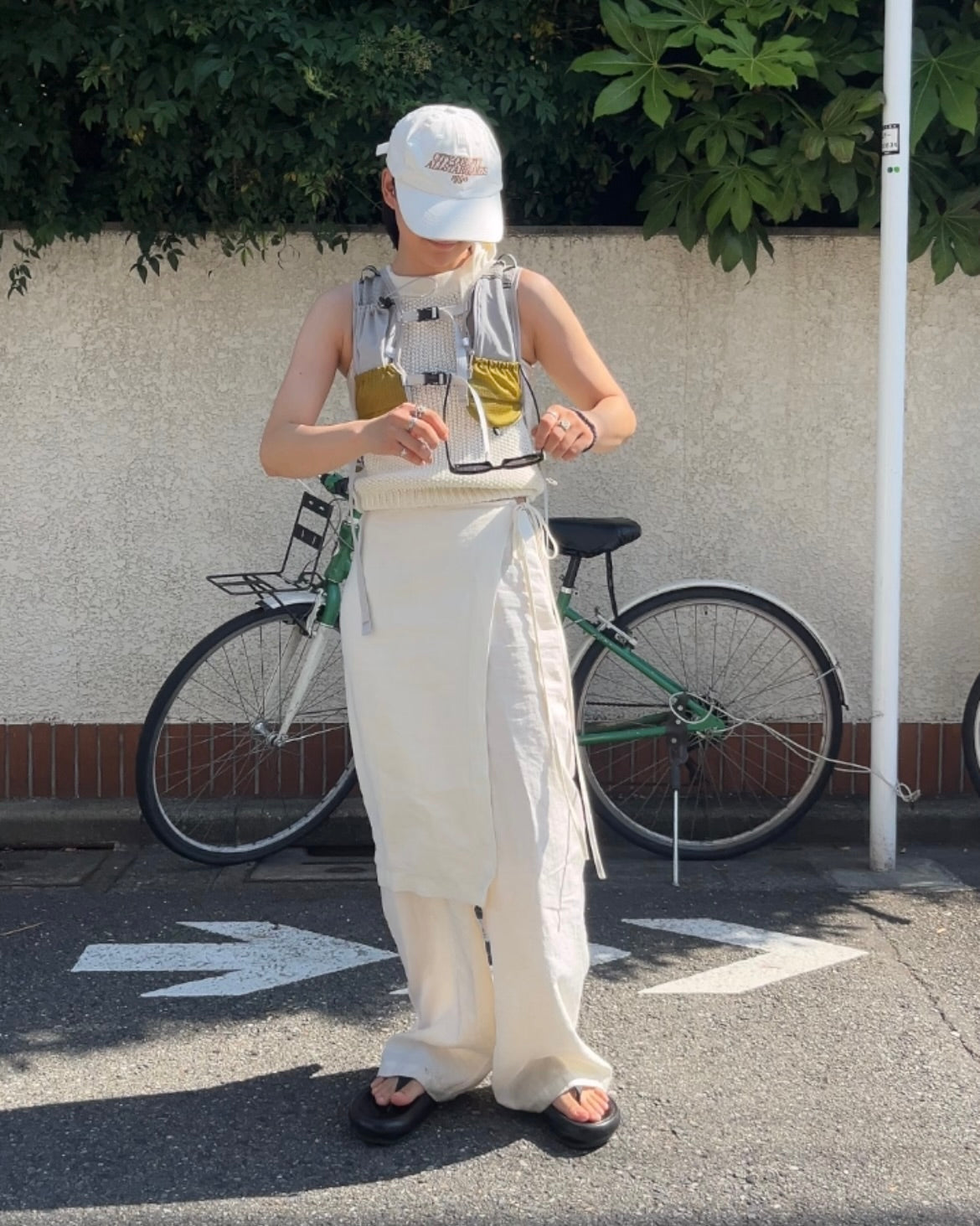 [予約]west loop lap pants ivory 9月下旬～10月初旬