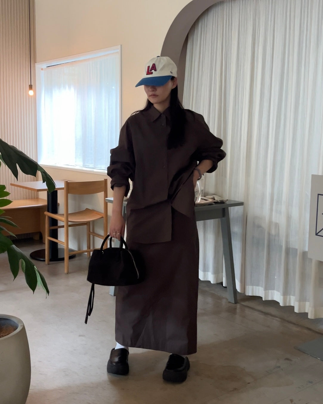 Suede Boston square bag S – A.subjjject