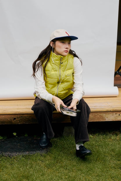 [10/22new] glossy padded vest YW