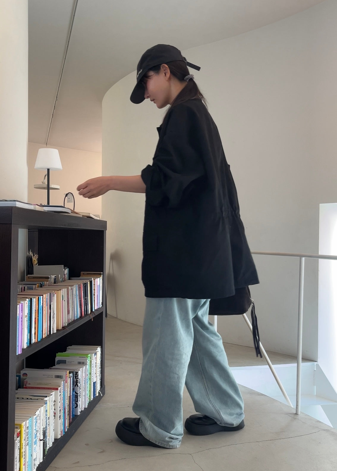 curve lose wide denim