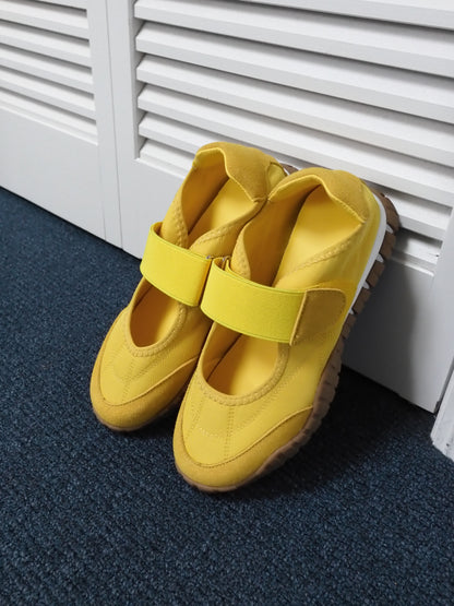 ［6/11new］Belt Fit Shoes yellow