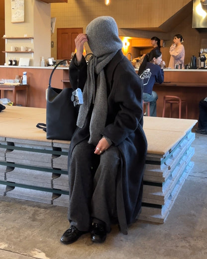 Calm Layer Double Coat Gray