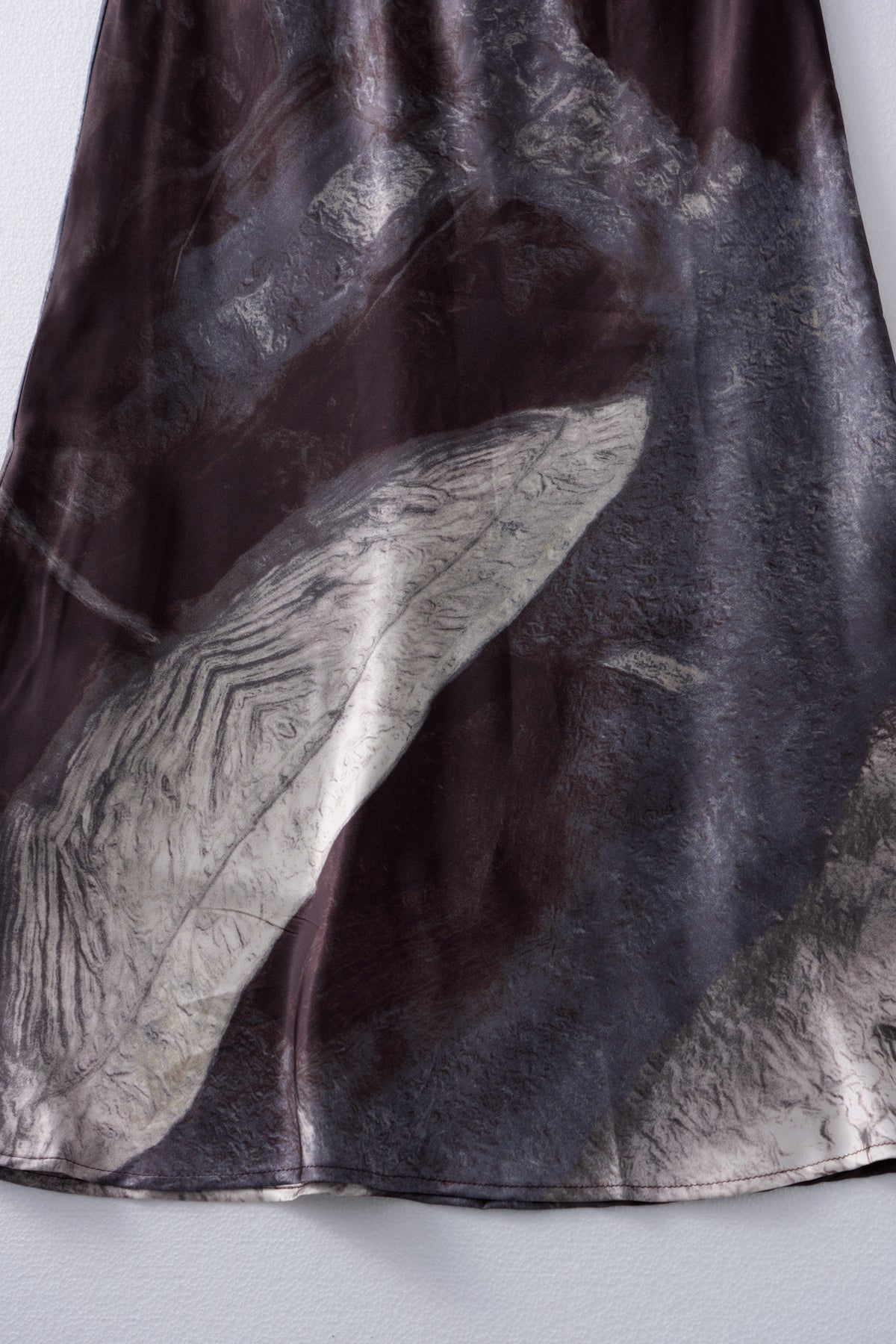 [9/24new] ink wash skirt BK 10月初旬〜中旬入荷