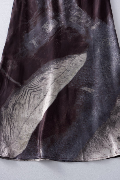 [9/24new] ink wash skirt BK 10月初旬〜中旬入荷