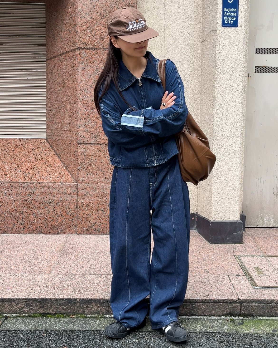 2way croissant shoulder bag brown 11月下旬入荷分