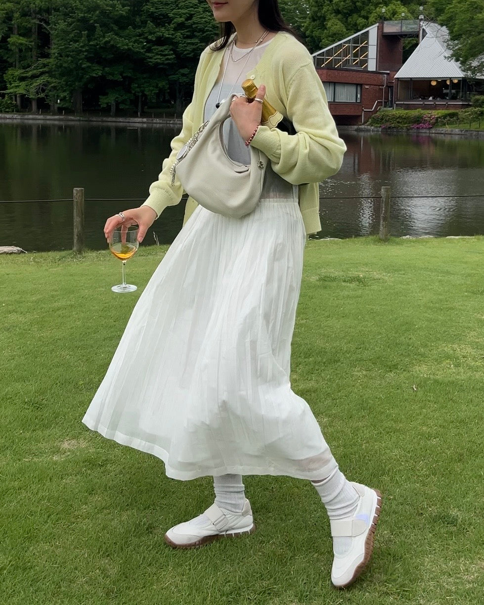 ［6/11new］Belt Fit Shoes white