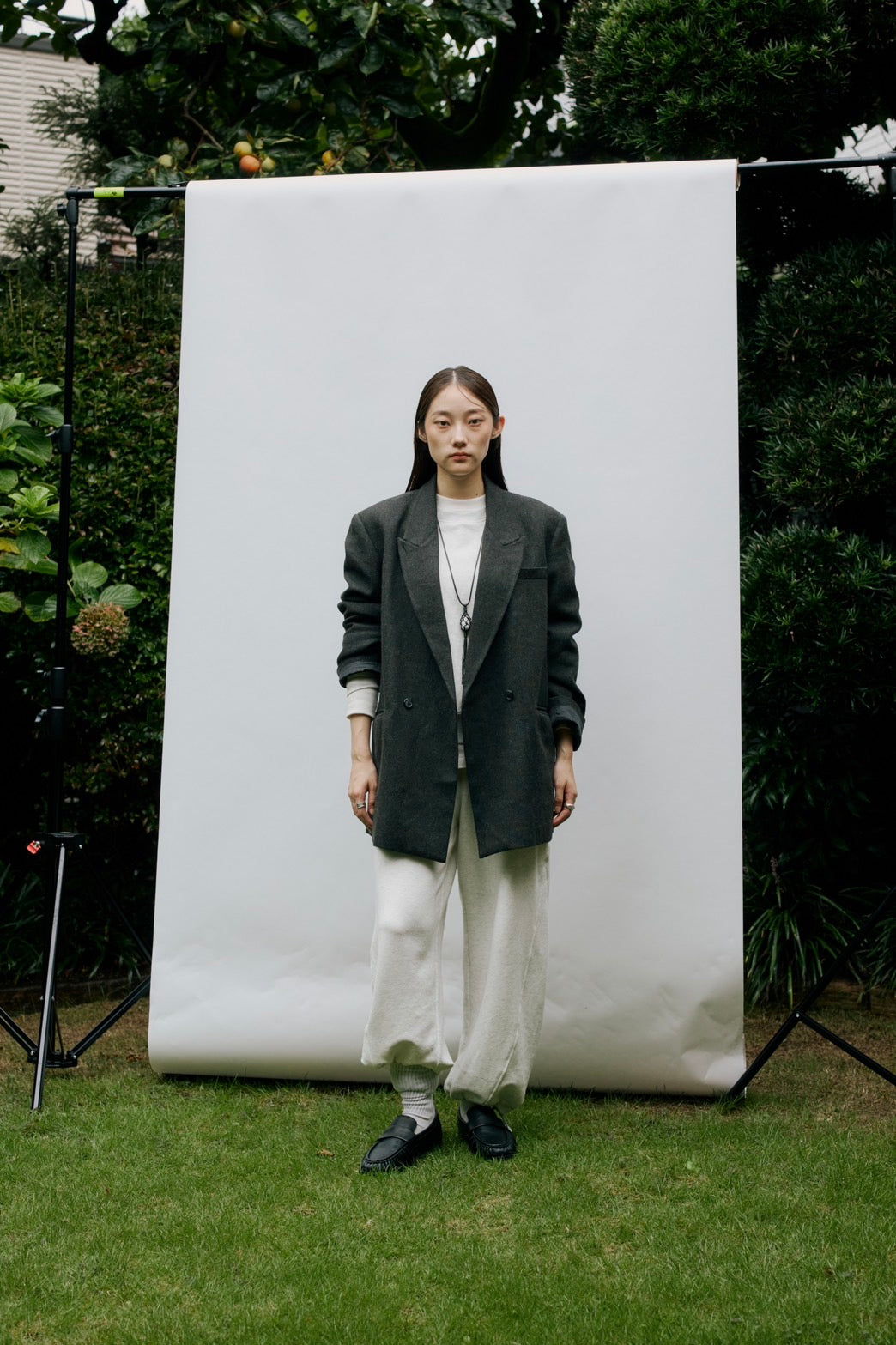 [10/15new] hem light sweat tops WH
