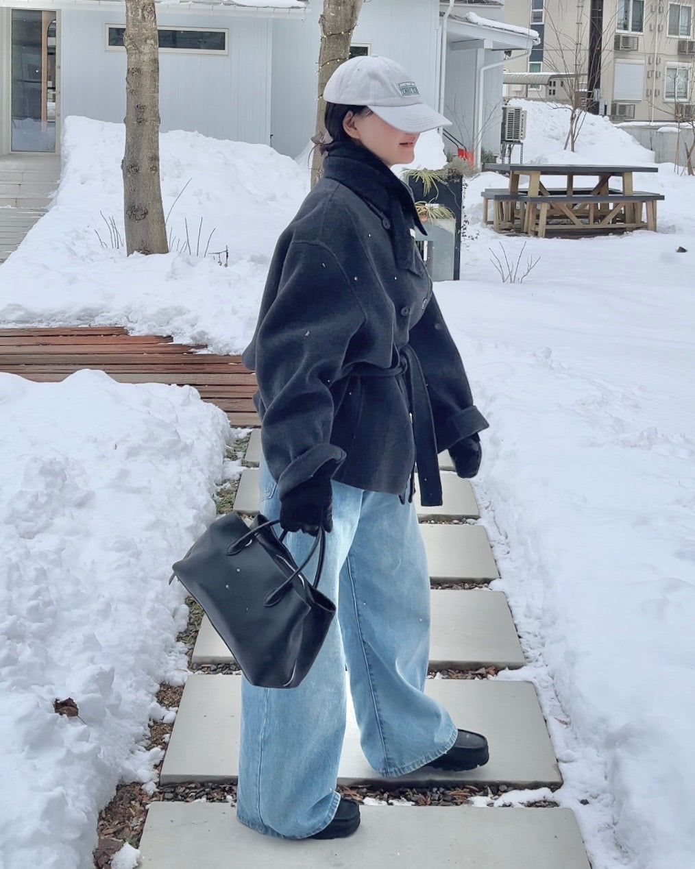 Calm Wash Wide Jeans