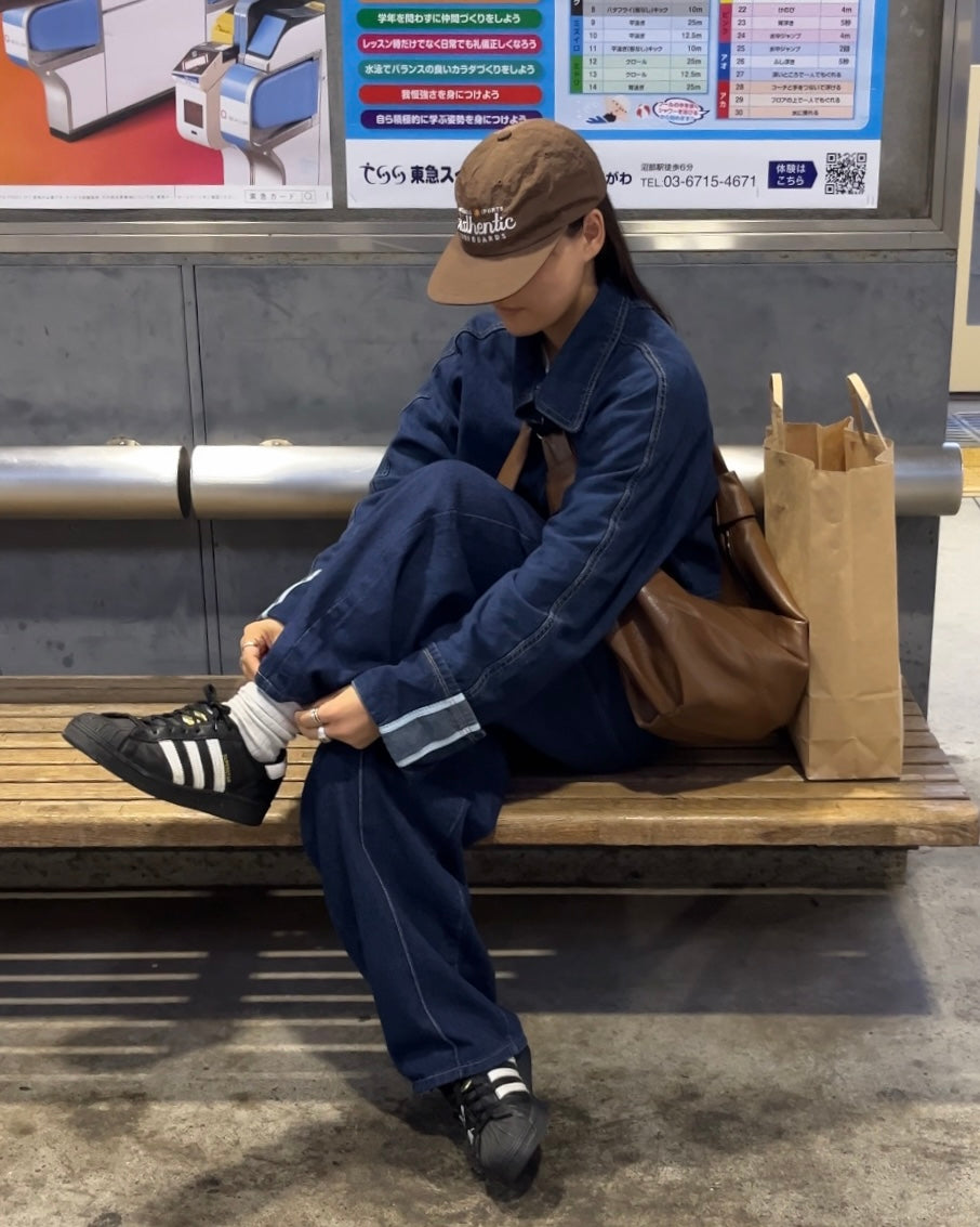 2way croissant shoulder bag brown 11月下旬入荷分