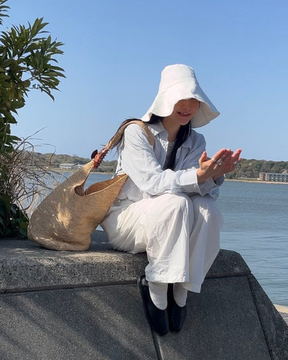 [4/16 new]Easy Form Pants  white 5月初旬入荷分