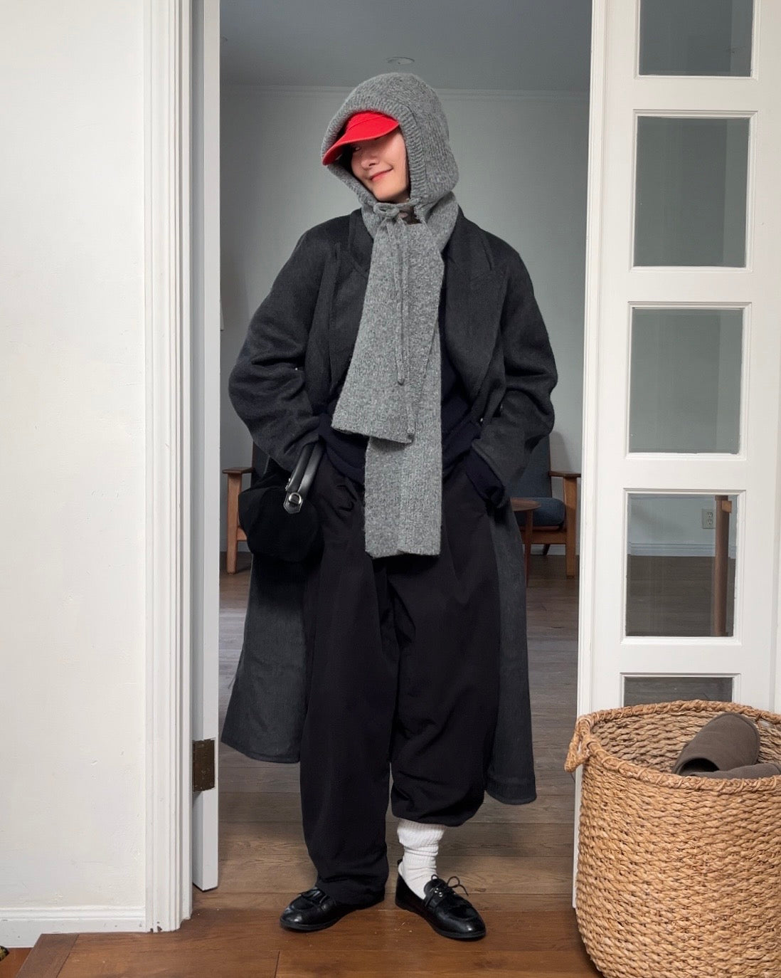 Calm Layer Double Coat Gray