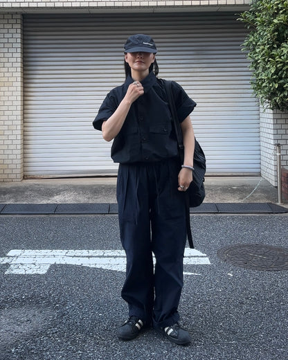 [10/16new] paper like tuck pants