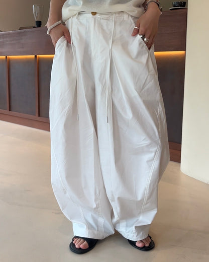 [6/11new]Volume Parachute Pants