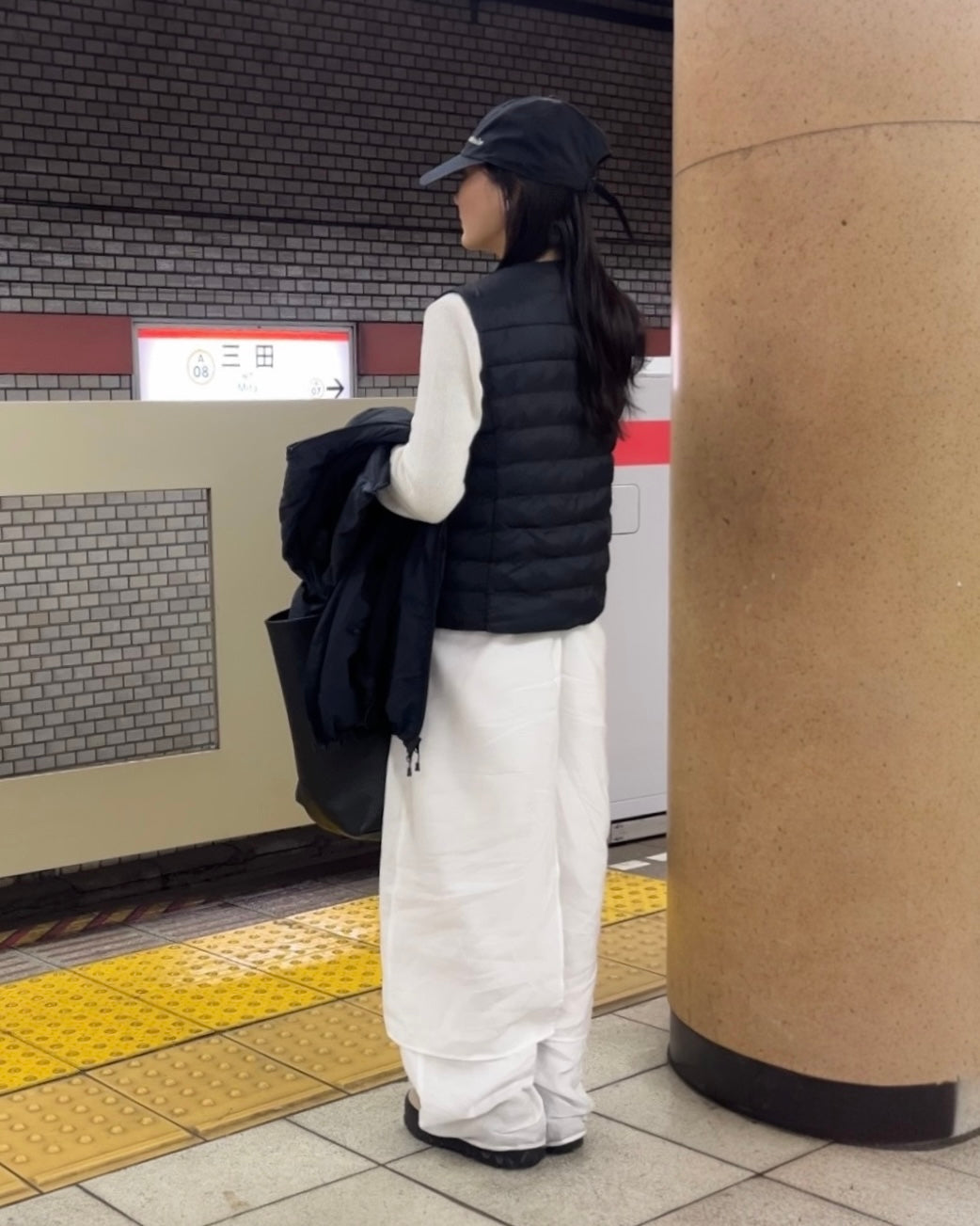 [3/29 restock]Rayon Drape Layered pants 3月下旬入荷