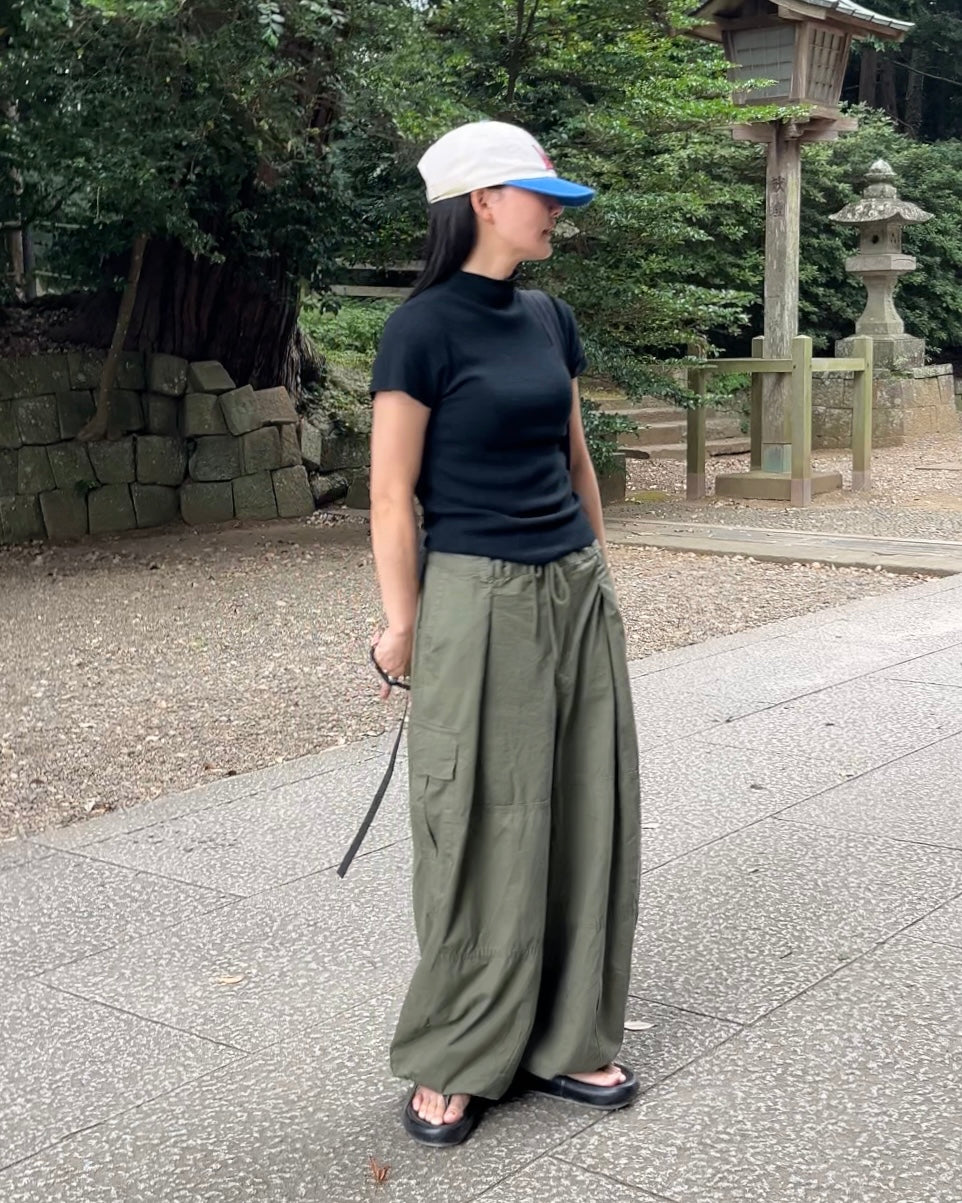 Cargo Parachute Pants khaki