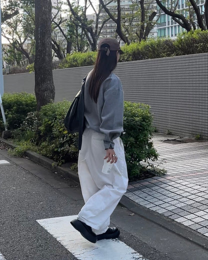 2way croissant shoulder bag black