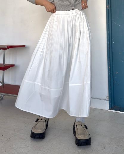 Light Drape Pleats Skirt