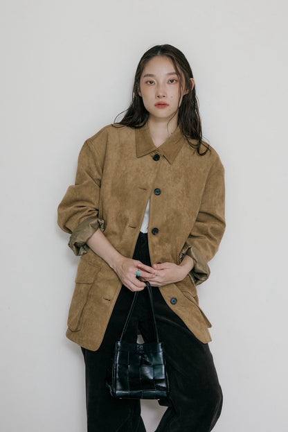 grid leather bag 10月中旬～下旬入荷