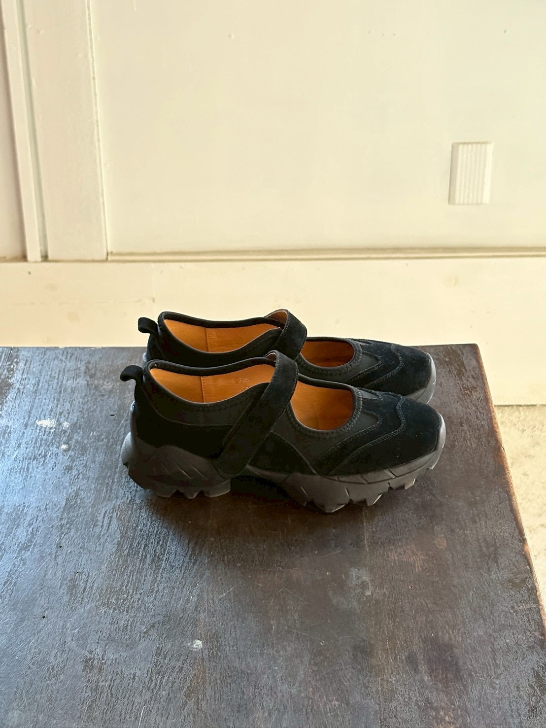 [2/12new]Soft Leather Mary Jane Shoes