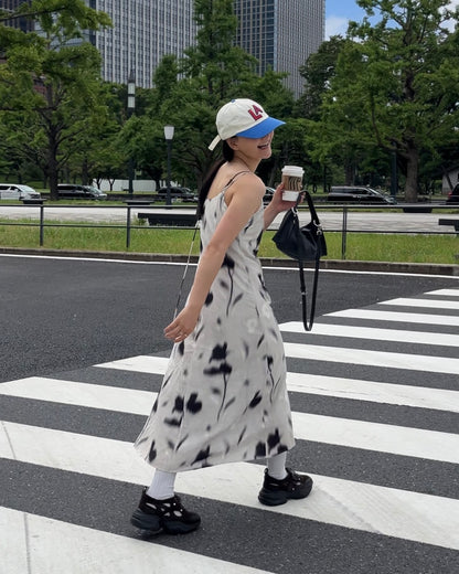 Curve Leather 2way handle bag