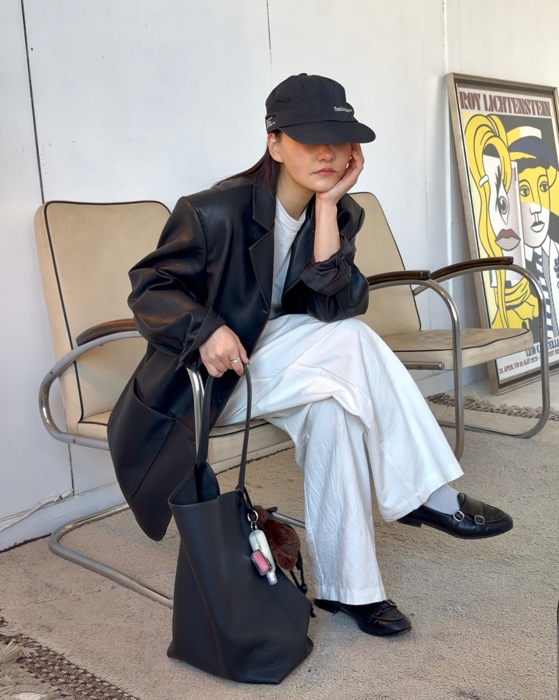 [2/12new] Cotton Wide Balance Pants