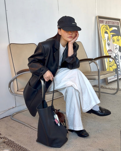 [2/12new] Cotton Wide Balance Pants