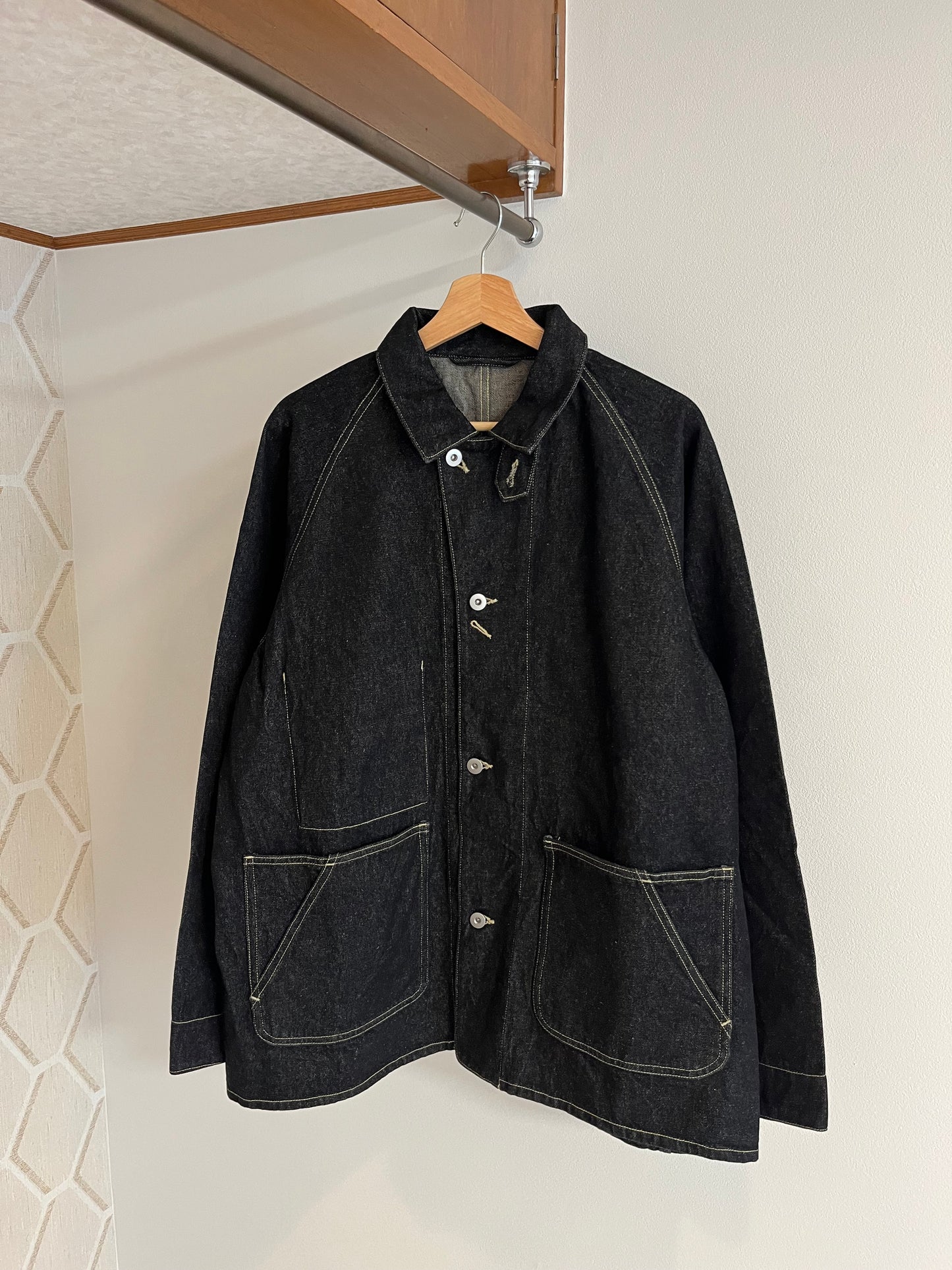 Denim Work Coverall Jacket
