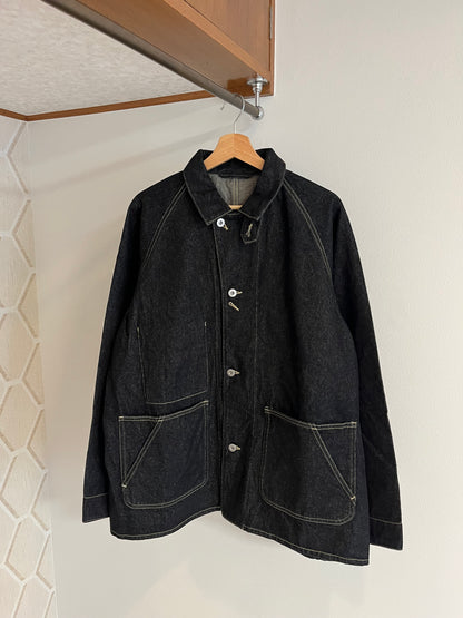 Denim Work Coverall Jacket