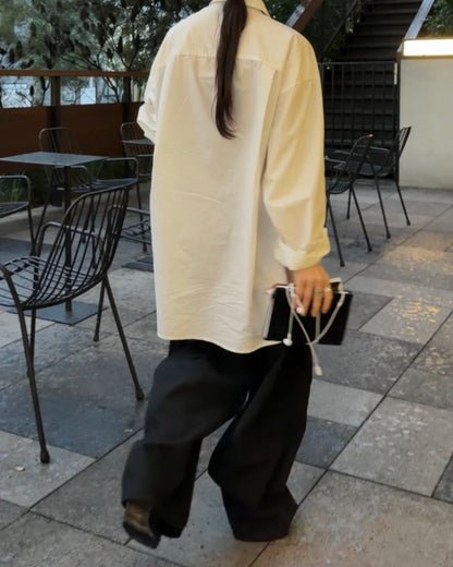 [9/17new] after hours pants black  10月中旬～下旬入荷